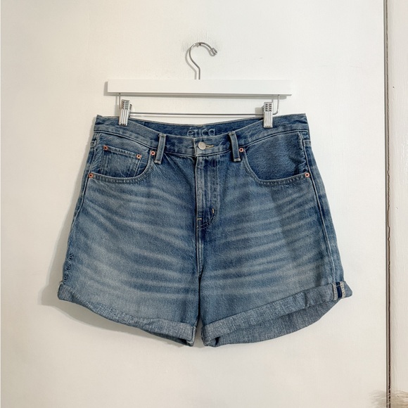Etica Skylar cuffed denim boy shorts - Picture 6 of 7